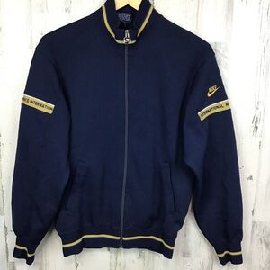 Vtg Nike Jacket International Zip Up Navy Blue Made In Japan Men’s M